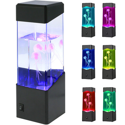 Φωτιστικό LED Jellyfish Λάμπα USB/Battery Simulated Jellyfish Night Light Πολυχρώμα Μεταβαλλόμενο Φωτιστικό Ενυδρείου Δεξαμενής Διακοσμητικό για το σπίτι 2023