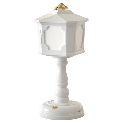 LED Retro galda lampa Mini ielas apgaismojums USB uzlāde bezpakāpju aptumšošana lasīšanas acu aizsardzība pie gultas nakts gaismas istabas mājas dekors