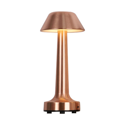 Retro galda lampa restorānam Kafija Guļamistabas Dekors Nakts gaisma Uzlādējama skārienjutīga LED galda lampa Bezvadu lasīšanas lampas