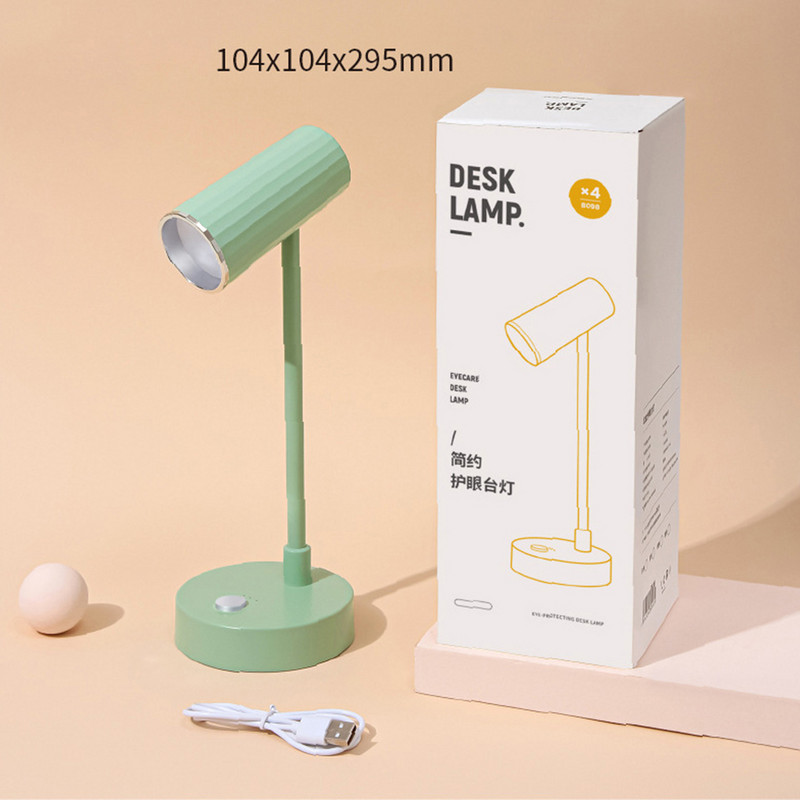 Led Asztali lámpa Fokozatmentesen szabályozható, érintéssel állítható asztali lámpa, éjjeli lámpa Olvasás szemvédelem Olvasás éjszakai lámpa USB tölthető