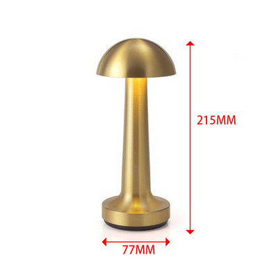 Επιτραπέζιο φωτιστικό ρετρό μπαρ αφής Αισθητήρας LED Επιτραπέζιο φωτιστικό Ασύρματα επαναφορτιζόμενα νυχτερινά φωτιστικά για καφέ ντεκόρ κρεβατοκάμαρας εστιατορίου