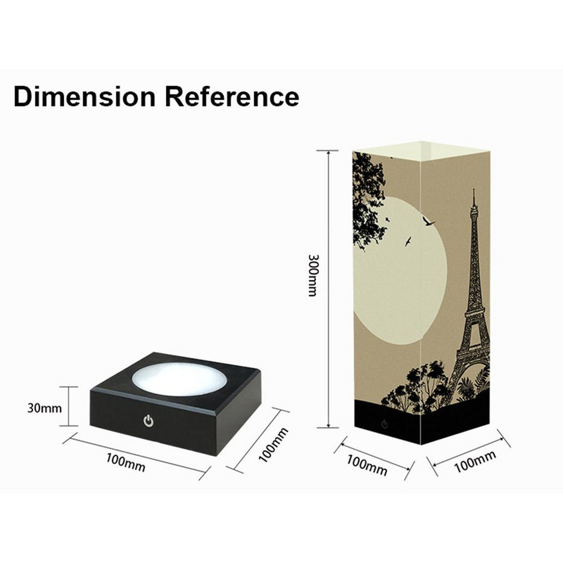 5v 1a magamistoa laualamp Eid Mubarak Moon Touch Contral öövalgus islami moslemipeo kodukaunistus