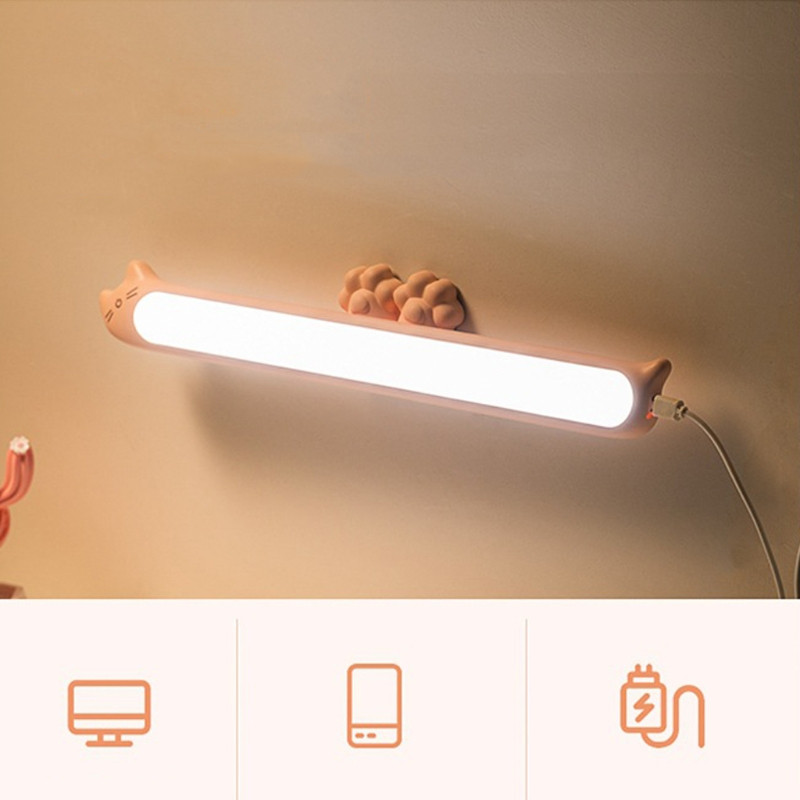 Fali olvasólámpa tartó bárban Lámpa Smink a szekrény alatt Vezeték nélküli szabályozható asztali lámpa Akkumulátorral működő
