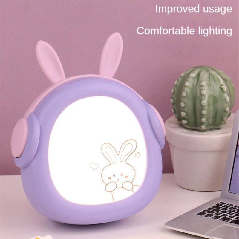 Creative Cartoon värviline laualamp Atmosfäär Väike laualamp Mini laetav õppelaualamp Õpilase silmade kaitse lauaarvuti