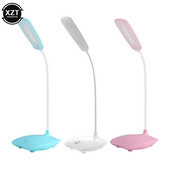 ΝΕΟ Επιτραπέζιο φωτιστικό LED Πτυσσόμενο επιτραπέζιο φωτιστικό αφής DC5V τροφοδοτούμενο από USB Φωτιστικό επιτραπέζιου φωτός 6000K Φορητό φωτιστικό νυκτός με μείωση της έντασης του φωτός