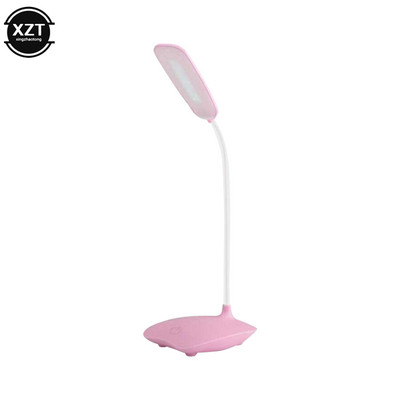 ΝΕΟ Επιτραπέζιο φωτιστικό LED Πτυσσόμενο επιτραπέζιο φωτιστικό αφής DC5V τροφοδοτούμενο από USB Φωτιστικό επιτραπέζιου φωτός 6000K Φορητό φωτιστικό νυκτός με μείωση της έντασης του φωτός