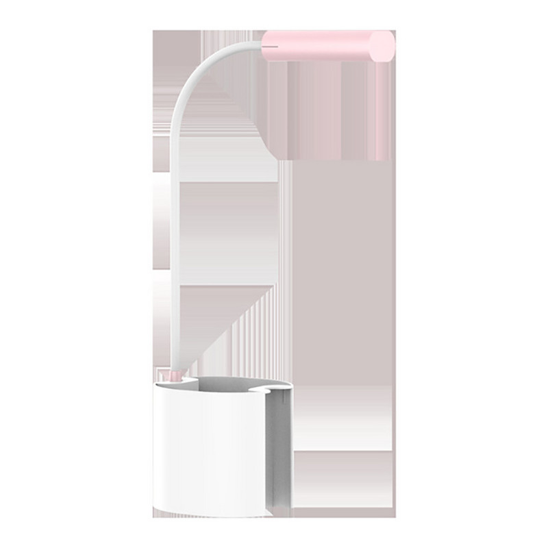 Taaslaetav laualamp, LED USB hämardatav õppelaualamp koos pliiatsihoidjaga, puutetundliku juhtimisega lugemislamp kontorisse, magamistuba