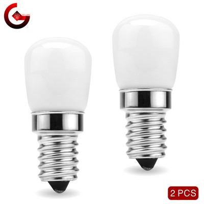 2 buc/lot 3W E14 LED Bec frigider Bec porumb AC 220V Lampă LED alb/alb cald SMD2835 Înlocuiește lumina cu halogen