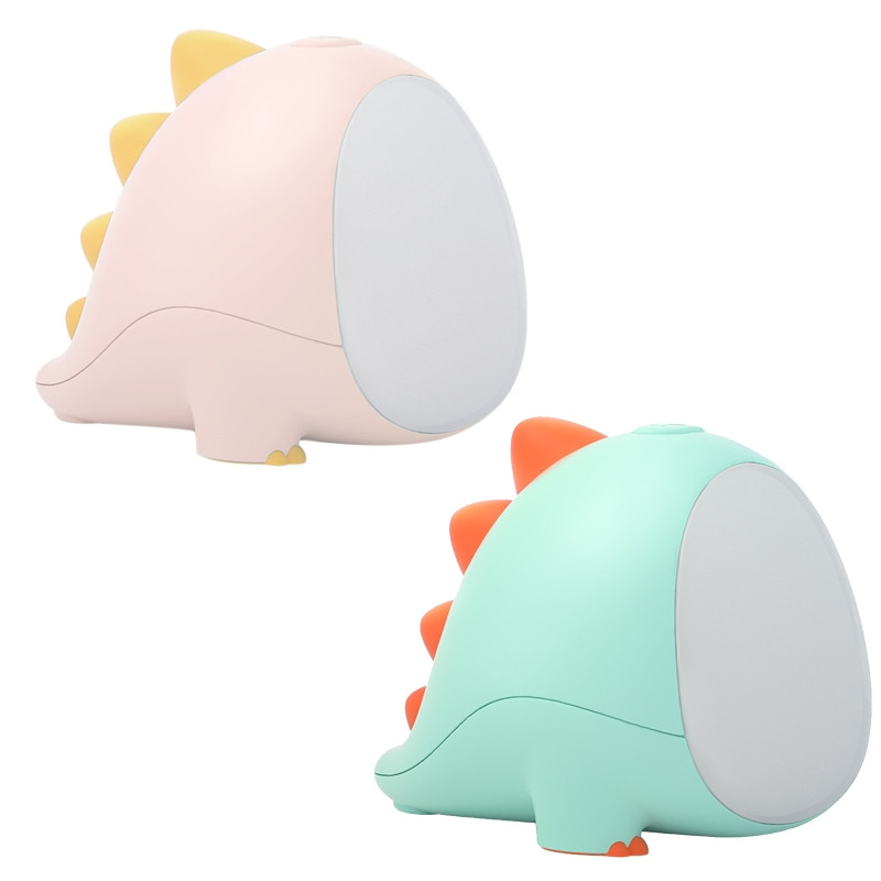 Dinozauru bērnu nakts gaisma bērnu istabai Droša maiga istabas dekorēšana Dāvana dinozauru mīļotājam Pārnēsājama USB uzlādējama