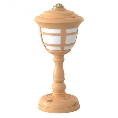 Lampă de birou retro cu LED Lampă de masă cu încărcare USB Mini veioze stradale Design lumini de noapte cu reglaj la atingere Lumină de birou de noptieră Decor camere