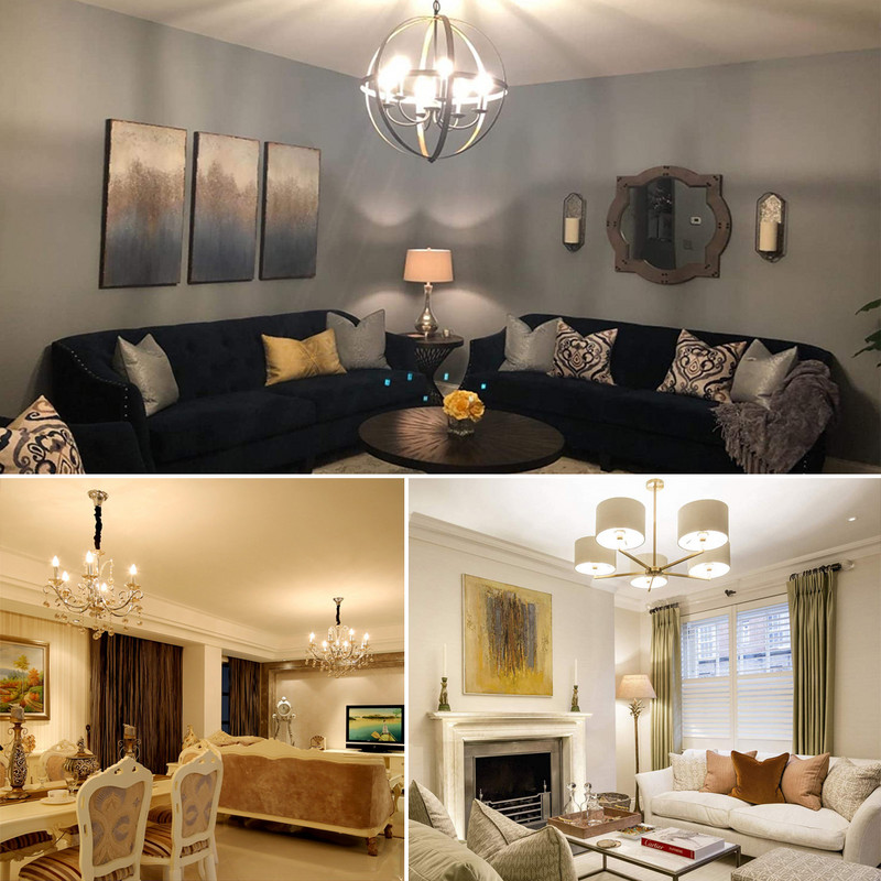 Smart for Home Bec LED E27 E14 GU10 B22 220V 110V Spot Lampă magică schimbabilă Lampada+Control IR Decor RGB Alb