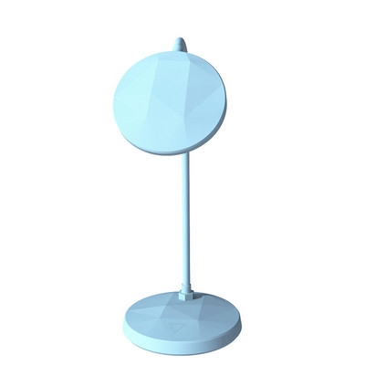 Lampă de birou cu suport LED reîncărcabilă în formă de diamant Modern Touch 3 moduri Dimming Gooseneck Încărcare USB Lumină de studiu Lampă de masă