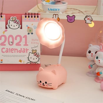 Επιτραπέζιο φωτιστικό Led Pig USB Cute Cat Animal NightLight Παιδικό Υπνοδωμάτιο δίπλα στο κρεβάτι Σαλόνι Εκμάθηση Κοιτώνας Γραφείο Προστασία ματιών