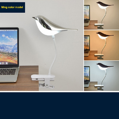 Klambriga LED laualamp Paindlik laualamp raamatute lugemiseks Õppetöö Kontori voodi kõrval töötamine Laste öövalgusti koju