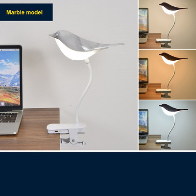 Klambriga LED laualamp Paindlik laualamp raamatute lugemiseks Õppetöö Kontori voodi kõrval töötamine Laste öövalgusti koju