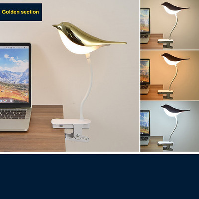 Klambriga LED laualamp Paindlik laualamp raamatute lugemiseks Õppetöö Kontori voodi kõrval töötamine Laste öövalgusti koju