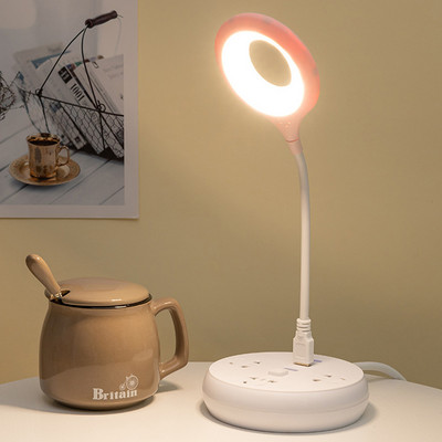 Priză USB Lampă LED portabilă pliabilă pentru protecția ochilor în căminul studenților Lămpi de lectură pentru economisirea mesei de dormitor
