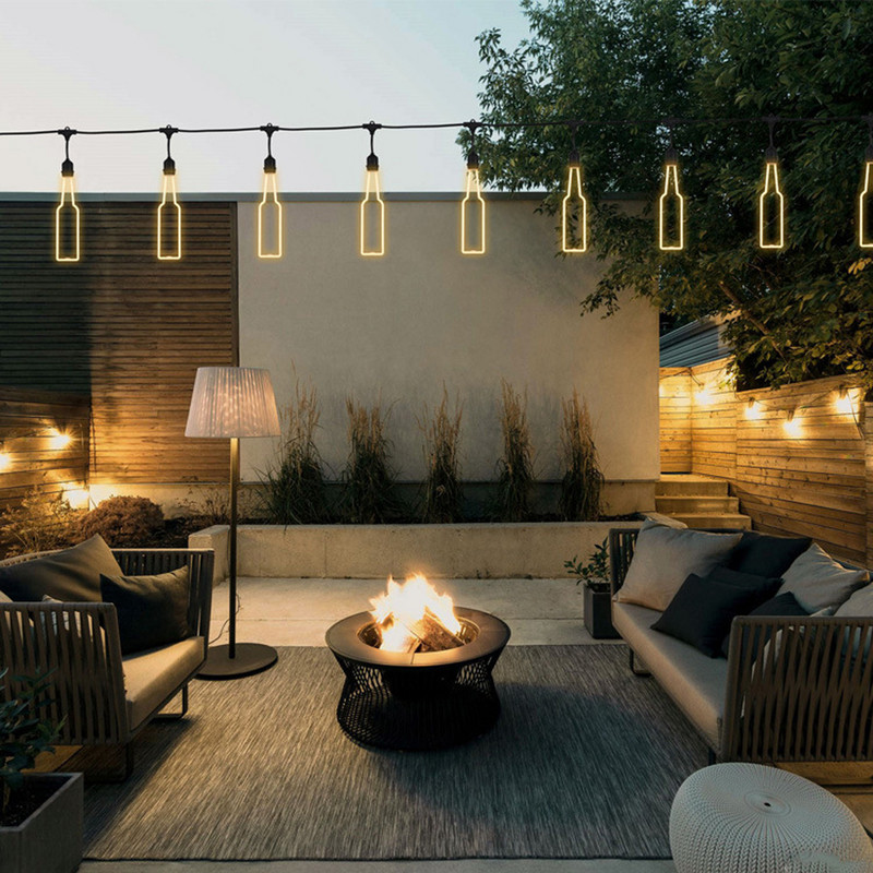 LED lemputė E27 220V retro Edison lemputė 360 švytėjimo dangtelis minkštas linijinis kaitinamųjų siūlų žibintas, skirtas baro namų lempai šventinio apšvietimo dekoravimui