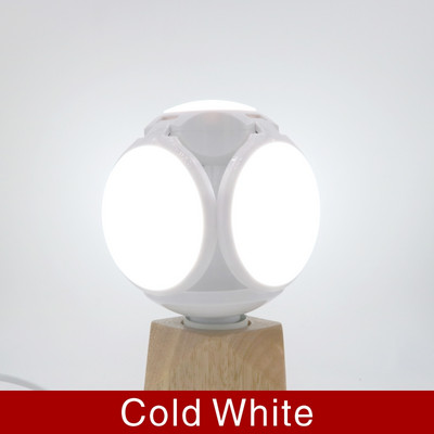 Πτυσσόμενος λαμπτήρας LED 40W E27 Λαμπτήρας UFO ποδοσφαίρου 360 μοιρών AC 85-265V 110V 220V Lampada LED Spotlight Light Κρύο/Ζεστό λευκό