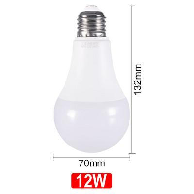 Λαμπτήρας αισθητήρα LED E27 5W 7W 9W 12W Έξυπνος λαμπτήρας από το σούρουπο έως την αυγή AC85V-265V Φως ημέρας νύχτας Αυτόματη ενεργοποίηση/απενεργοποίηση για διάδρομο διαδρόμου σκάλας