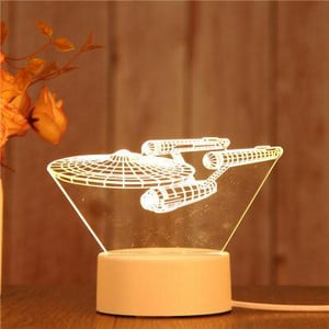 Lampă de Noapte Acrilice Desene Animat Dragoste Cadou Creativ Lampă De Birou Decorare Camere Copii Lămpi De Masă 3d Pentru Sufragerie