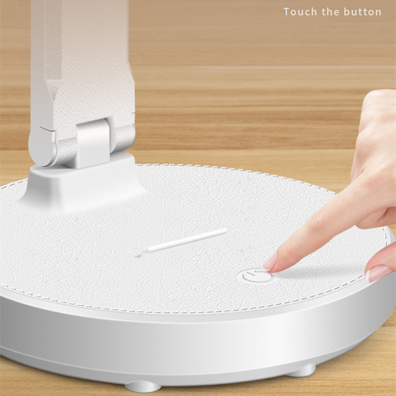 Laste ühiselamu Magamistuba voodi kõrval silmade kaitse LED laualamp Kolledži üliõpilane õppimine laadimine USB laud lugemine öövalgus