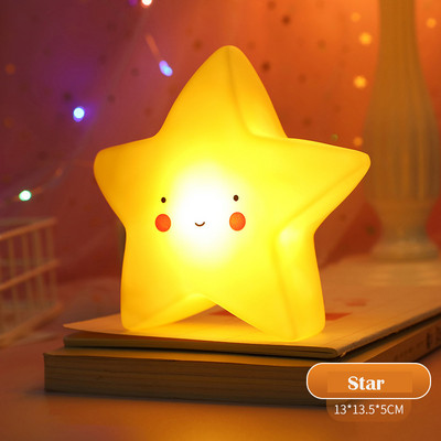 Animal Night Light Lampă de masă drăguță Bebeluși Copii Iluminat Creșă Lămpi de birou Ornamente Dormitor Dinozaur Cadouri de Crăciun pentru copii