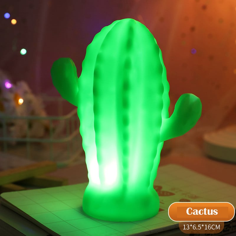 Animal Night Light Lampă de masă drăguță Bebeluși Copii Iluminat Creșă Lămpi de birou Ornamente Dormitor Dinozaur Cadouri de Crăciun pentru copii