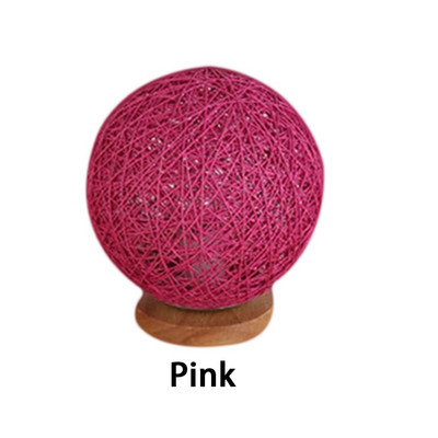 Nöörist vitstest LED laualamp 220 V EU-pistik öövalgusti hämardatav voodilamp Magamistoa kaunistus laualamp loominguline kingitus