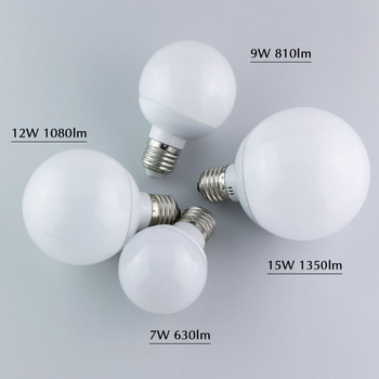 7W 9W 12W 15W E27 LED крушка 220V 110V Lampada Bombilla SMD 5730 A60 A70 A80 A90 LED лампа за висяща лампа Кухненски домашен декор