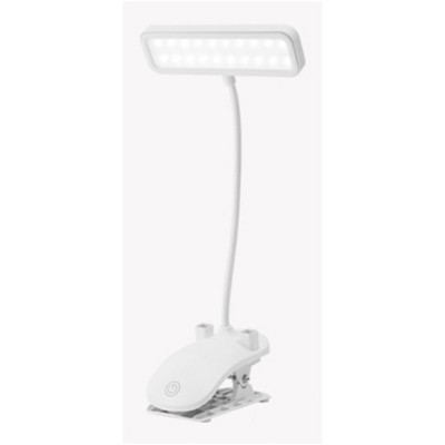 Flexibilný LED USB držiak na pero, knižné svetlo, stolová lampa, stolová lampa, vypínač, ochrana očí, nočné svetlo pri posteli, študovňa, s klipom