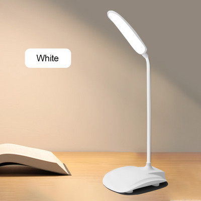 Lampă de birou portabilă creativă cu LED pentru protecția ochilor Încărcare USB 1200/2200mA Comutator tactil de reglare cu trei viteze Lumină de lectură de lucru de birou
