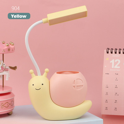 Γελοιογραφία LED φωτιστικό γραφείου εξοικονόμησης ενέργειας Δημιουργική εκμάθηση ανάγνωσης Χωρίς τρεμόπαιγμα Προστασία ματιών Φόρτιση Φωτιστικά γραφείου Syudy Προσαρμοσμένο δώρο