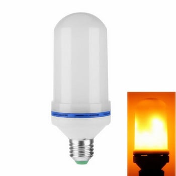 Φωτιστικό LED φλόγας E27 E26 E14 E12 Light Flame Bulb Effect Fire Flickering Emulation 3W 5W 7W 9W Διακοσμητικό AC85-265V