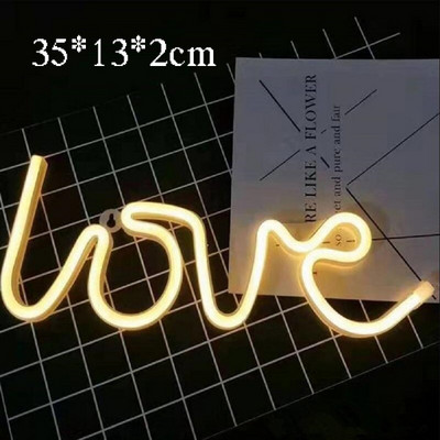 5V Neon LED Lampă pentru semne de neon Cute Cat Star Moon Nori USB/Baterie lumini de noapte pentru nuntă, petrecere de Crăciun, decorare acasă