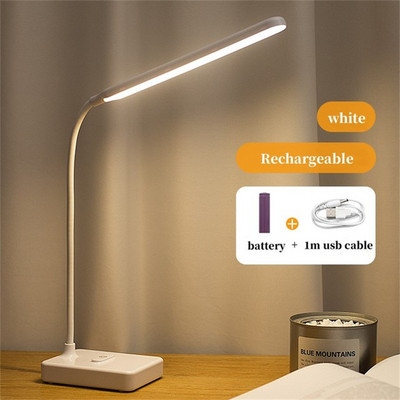LED skaitymo rašymo lempa Akių apsauga, pritemdoma 3 režimai, USB jutiklinis valdymas, skaitymo studijos lemputės stalo lempa, skirta miegamojo lempai Dovana
