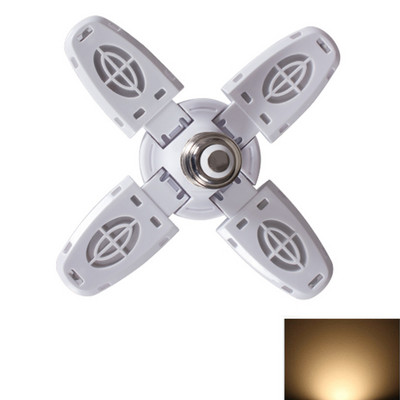 E27 AC220V LED 28W spuldzes ventilatora lāpstiņas laika spuldze salokāma LED spuldze Lampada nakts gaismas mājas griestu apgaismojumam