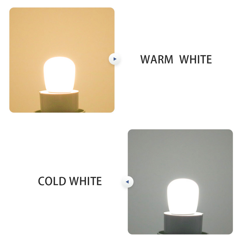 2 buc LED Bec frigider E14 3W Bec porumb pentru frigider AC 220V Lampă LED Alb/alb cald SMD2835 Înlocuiește luminile cu halogen