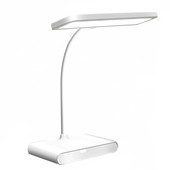 Acu aizsardzības LED galda gaismas lasīšanas lampa, USB uzlādējama 3 līmeņu spilgtums, regulējams brīvi pārslēdzams galda lampa bērniem