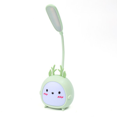 LED laualamp USB laetav laualamp kolme kiirusega hämarduv armas ühiselamu lugemislamp Silmade kaitse Magamistoa öövalgusti