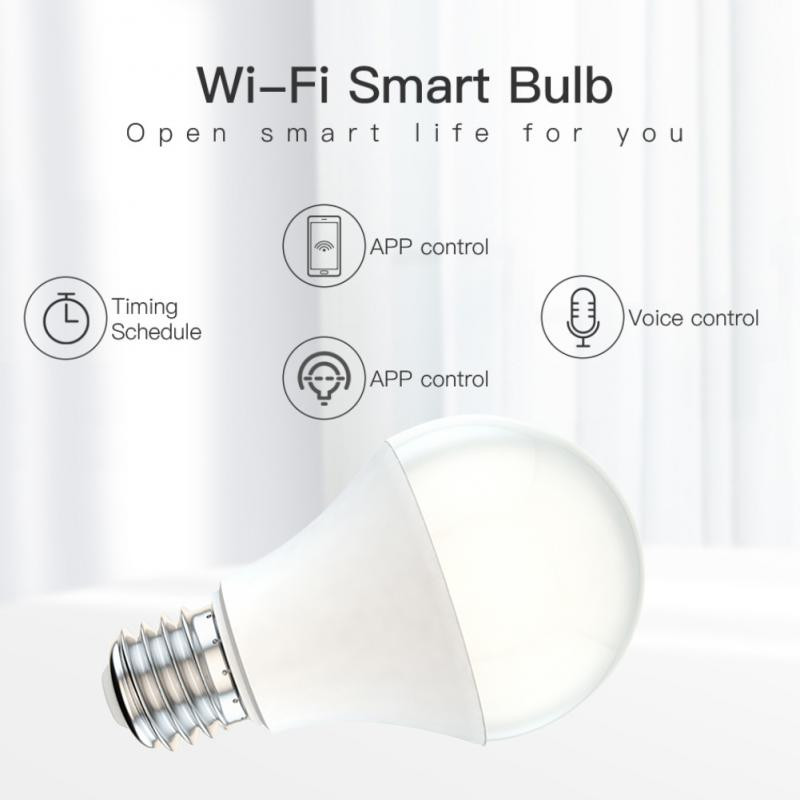 Έξυπνος λαμπτήρας Corui WiFi Έξυπνος λαμπτήρας Smart Life Ρυθμιζόμενος ψυχρός ζεστός έξυπνος λαμπτήρας σπιτιού Τηλεχειριστήριο φωνής Εργασία με Alexa Google Home