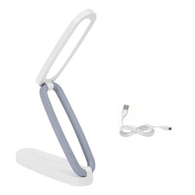 Skladacia stolová lampa, prenosná LED lampa na ochranu očí, nabíjateľná s USB, stmievateľné nočné svetlo s 3 teplotami farieb, knižné svetlá