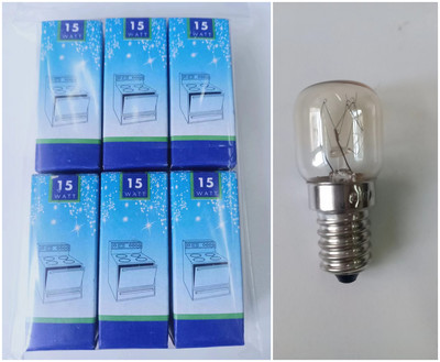 6 DB 220-240V T20/T22 1W Edison LED izzók E14 Csőszálas izzós izzó Üveg Melegfehér Hűtősütők Függő Só Lámpa Izzó