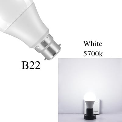 Λάμπα αισθητήρα LED Έξυπνο φως E27 B22 220V 110V Λάμπα φωτός από το σούρουπο μέχρι την αυγή 2835 SMD Φως ημέρας νυχτερινό φως LED LED για φωτισμό σπιτιού