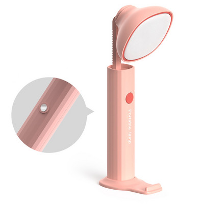 LED szemvédő asztali lámpa összecsukható asztali lámpa zseblámpa Multifunkciós éjszakai fény Olvasólámpa tanuló lámpa USB töltés