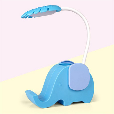 Mini Led laualamp multikas loominguline elevant tigu Laetav üliõpilasmagamistuba ühiselamu voodi kõrval silmade kaitse öövalgusti