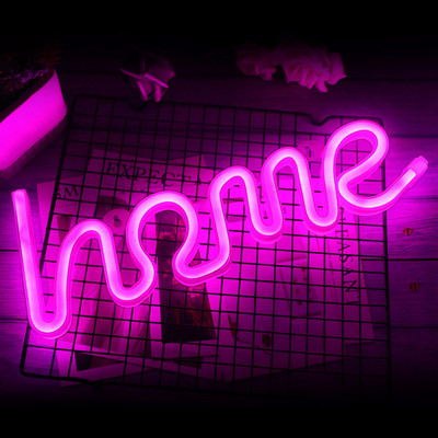 Újdonság LED-es neonreklámfény kreatív dekoráció neonlámpa esküvői Valentin-napi évfordulós ajándék lakberendezési éjszakai lámpák