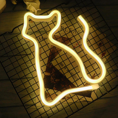 Újdonság LED-es neonreklámfény kreatív dekoráció neonlámpa esküvői Valentin-napi évfordulós ajándék lakberendezési éjszakai lámpák