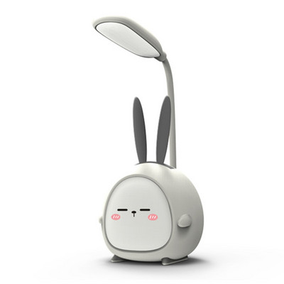 LED olvasólámpa hordozható LED aranyos rajzfilm asztali lámpa összecsukható fény Szemvédő asztali lámpa USB újratöltés színes éjszakai fény