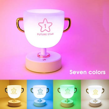 Επιτραπέζιο φωτιστικό Creative Pen Cup Light Επιτραπέζιο Φωτιστικό γραφείου με τηλεχειριστήριο αποθήκευσης Δώρα για παιδιά